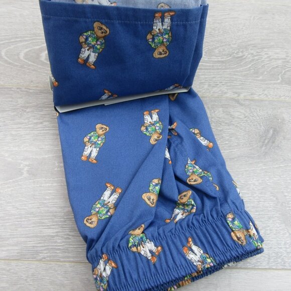 Polo Ralph Lauren Bear Boxer Briefs Men's Size Large Blue NEW - Picture 6 of 9